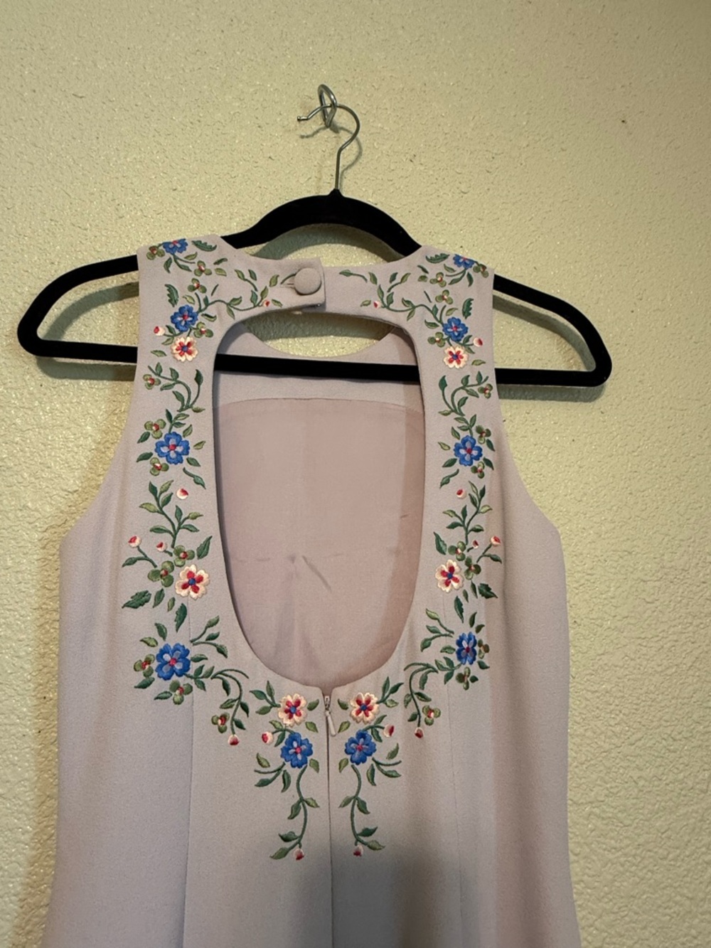Adrianna Papell Lavender Sleeveless Maxi Dress - Picture 5 of 7